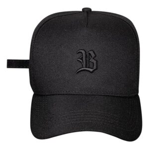 Bone Strapback Basic Preto Essentials