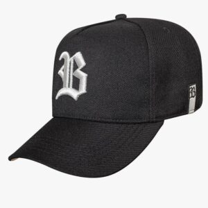 Bone Snapback Font Silver